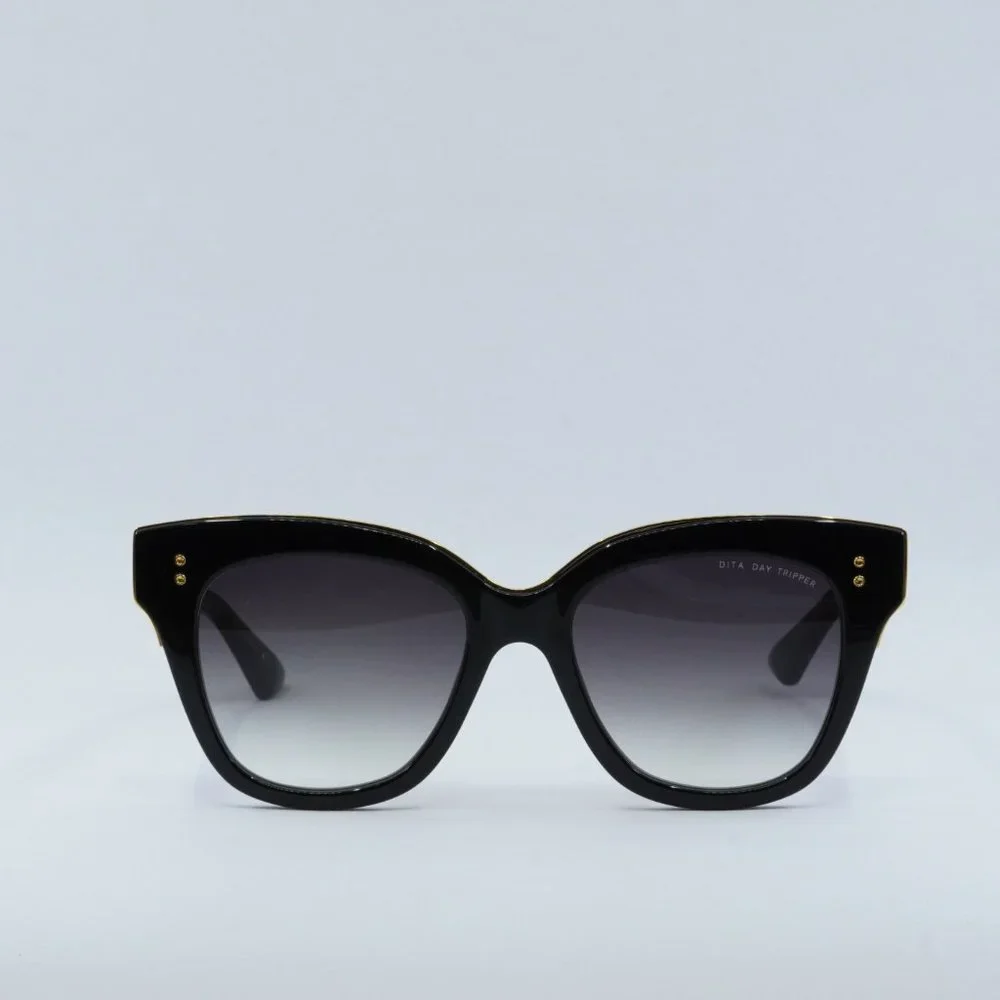NEW DITA DAY-TRIPPER-22031-A-BLK-GLD-55-Z SUNGLASSES - Picture 2 of 13